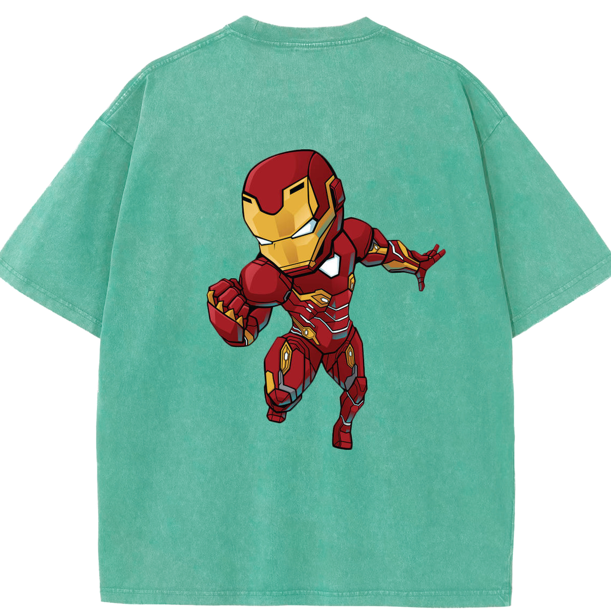 （画像用） アベンジャーズ The Avengers 綿100% ヴィンテージ風 半袖Tシャツ（背面プリント）